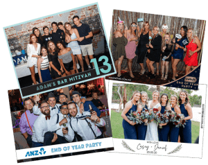 Events and Weddings Instant Photo Fridge Magnets | Magnet Photography